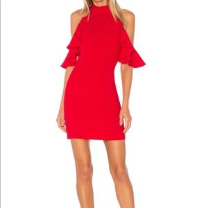 Amanda Uprichard Size Petite Red Dress